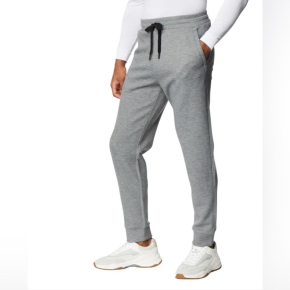 Men's 32 Degrees Gray Thermal Jogger Sweatpants - Size Large - Picture 6 of 8